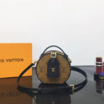 Louis Vuitton Mini Boite Chapeau Handbag M68276 Apricot